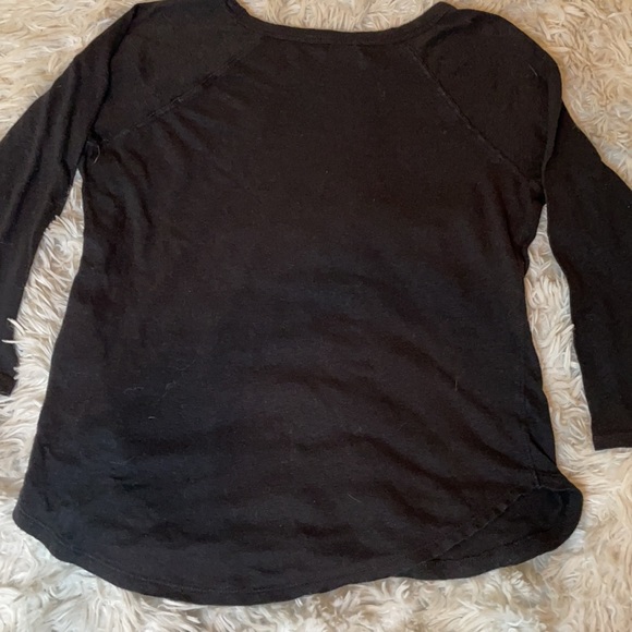 Abercrombie & Fitch Black 3/4 Sleeve -‎ Size Small - Picture 8 of 8